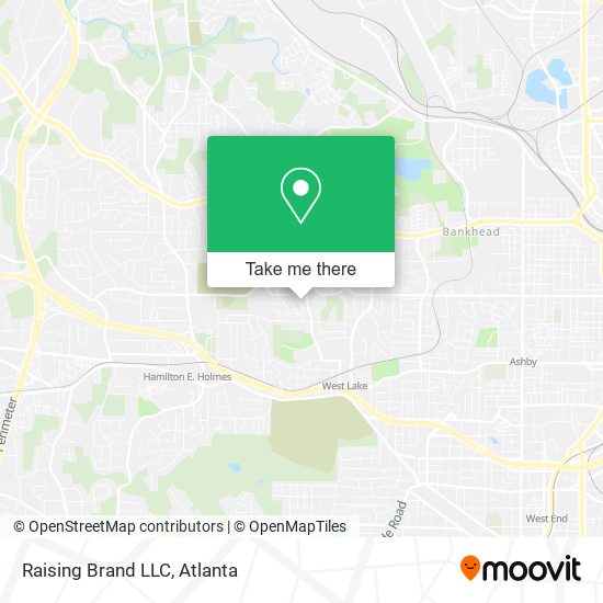 Raising Brand LLC map