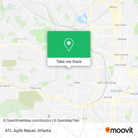 ATL Agile Repair map