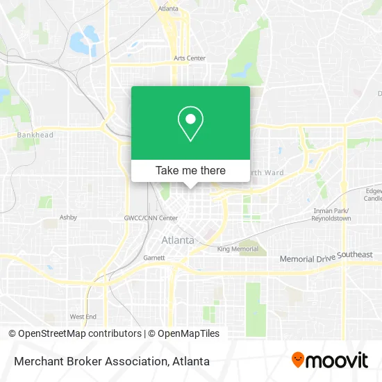 Merchant Broker Association map