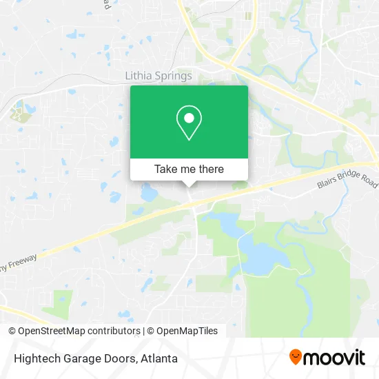 Hightech Garage Doors map