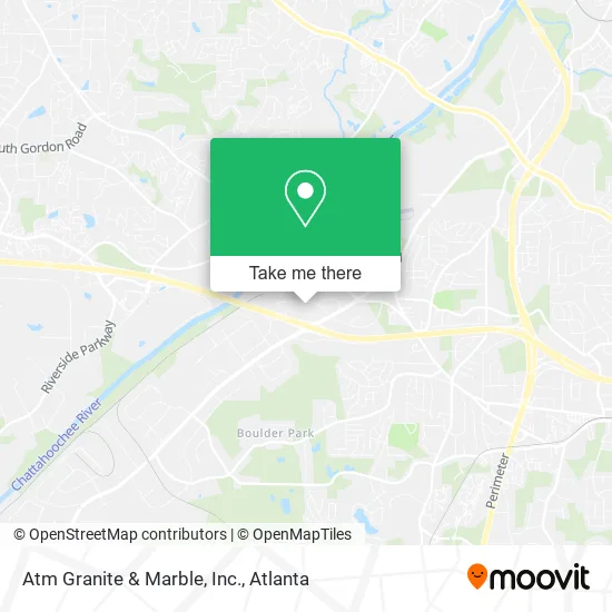 Atm Granite & Marble, Inc. map