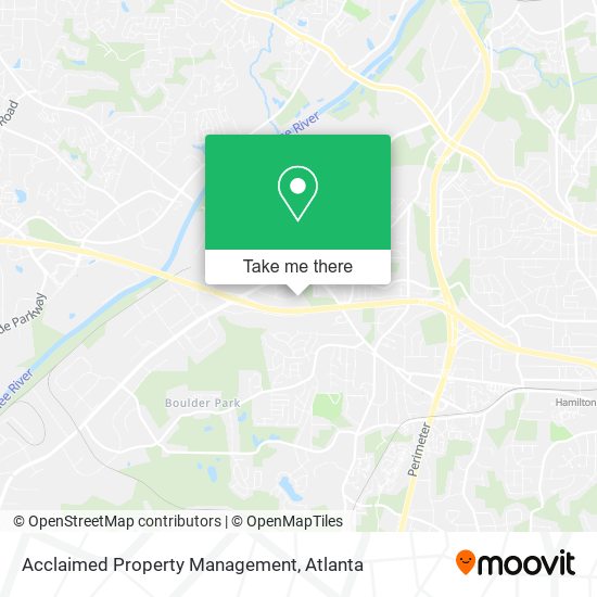 Mapa de Acclaimed Property Management