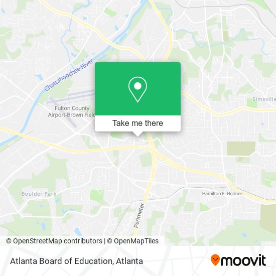 Mapa de Atlanta Board of Education