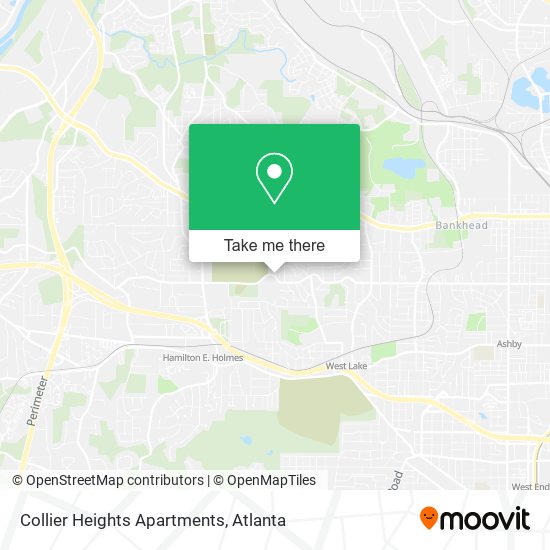 Collier Heights Apartments map