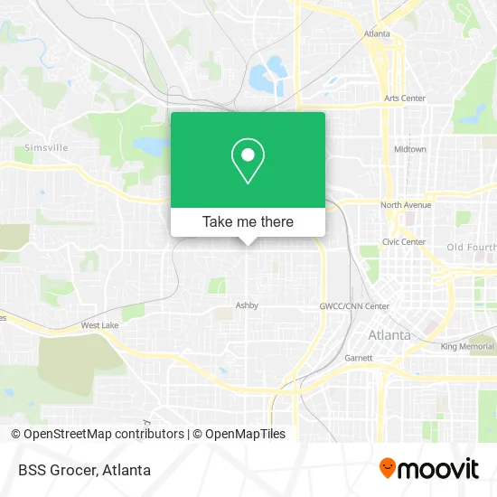 Mapa de BSS Grocer