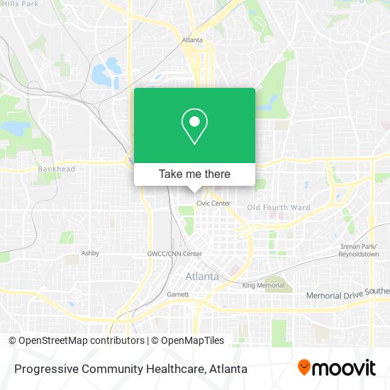 Mapa de Progressive Community Healthcare