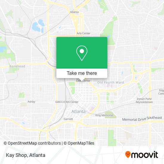 Mapa de Kay Shop