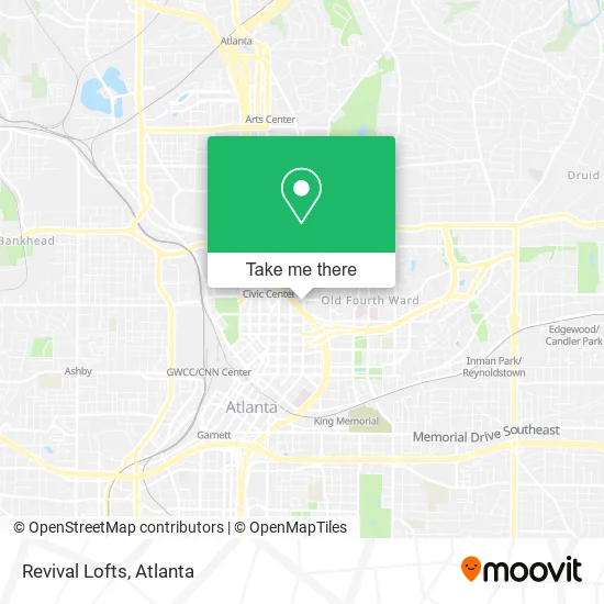 Mapa de Revival Lofts