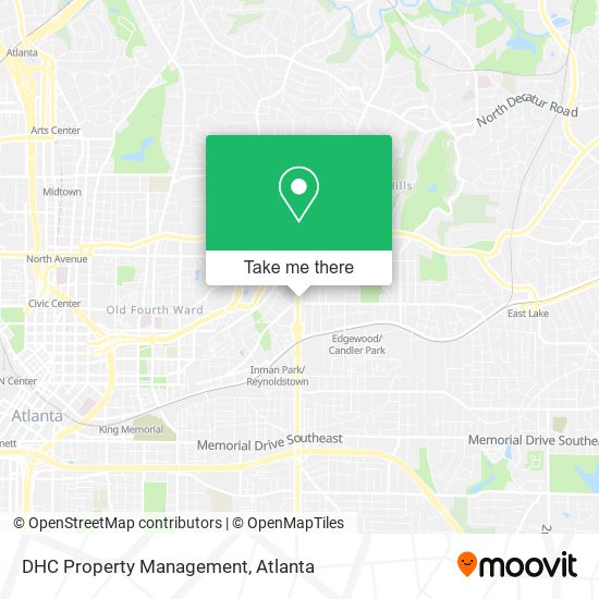 Mapa de DHC Property Management