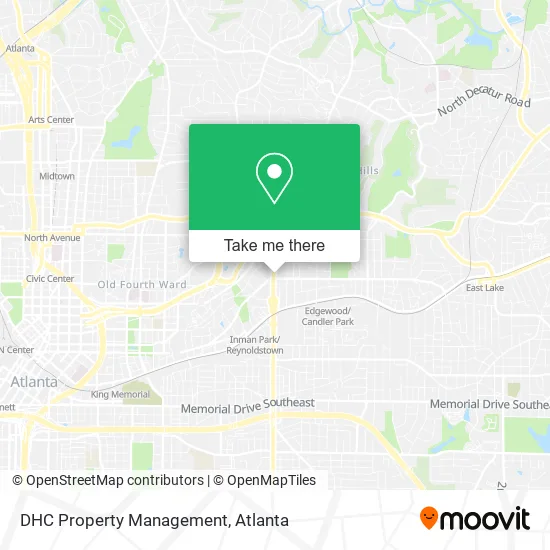 DHC Property Management map