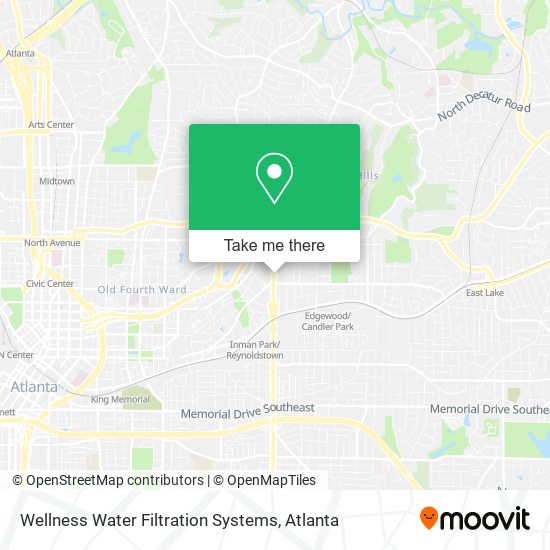 Mapa de Wellness Water Filtration Systems