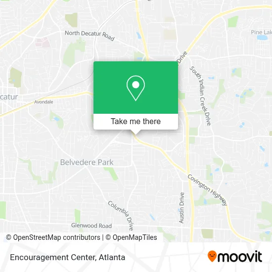 Encouragement Center map