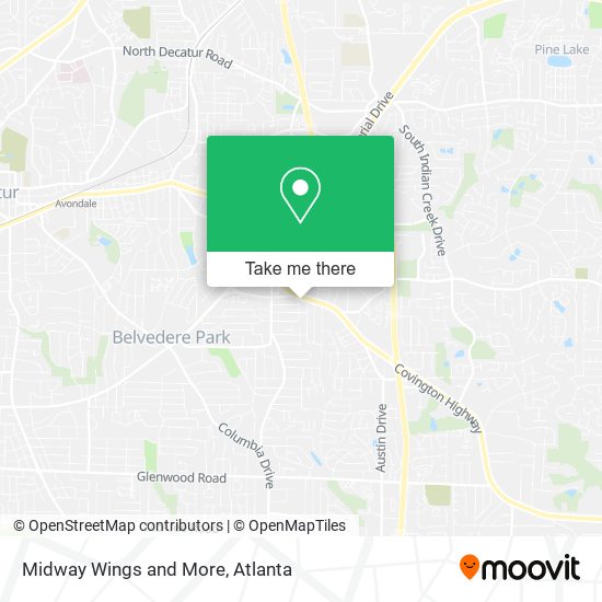 Mapa de Midway Wings and More