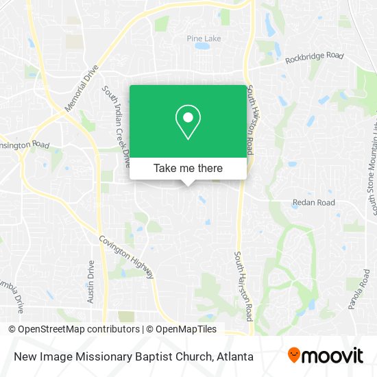 New Image Missionary Baptist Church map