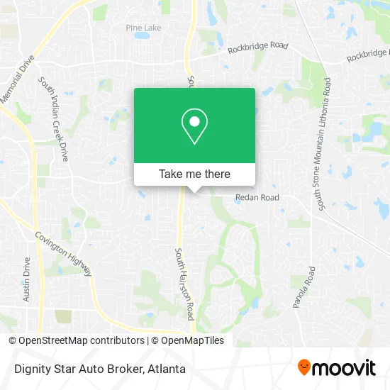 Dignity Star Auto Broker map