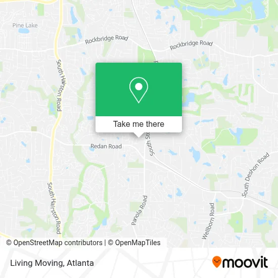 Living Moving map