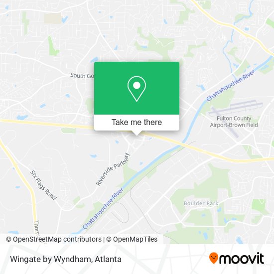 Wingate by Wyndham map