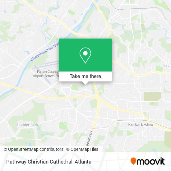 Mapa de Pathway Christian Cathedral