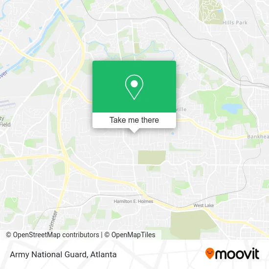 Army National Guard map