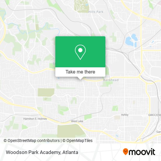 Mapa de Woodson Park Academy