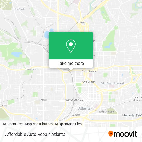 Mapa de Affordable Auto Repair