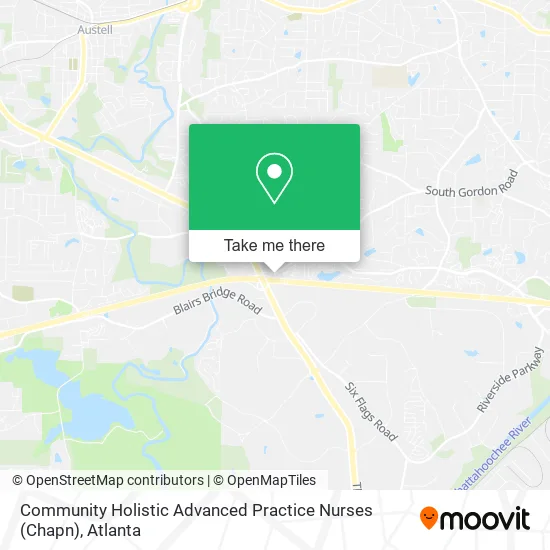 Mapa de Community Holistic Advanced Practice Nurses (Chapn)