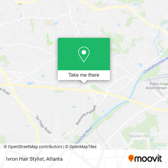 Ivron Hair Stylist map