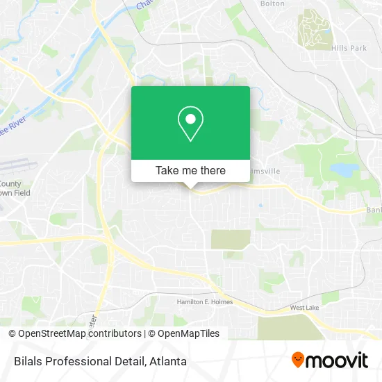 Mapa de Bilals Professional Detail
