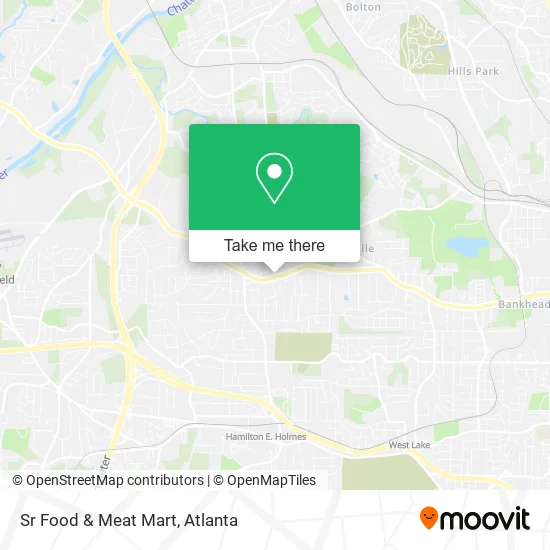 Mapa de Sr Food & Meat Mart