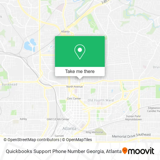 Quickbooks Support Phone Number Georgia map