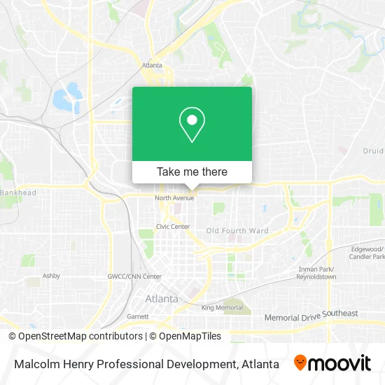 Mapa de Malcolm Henry Professional Development