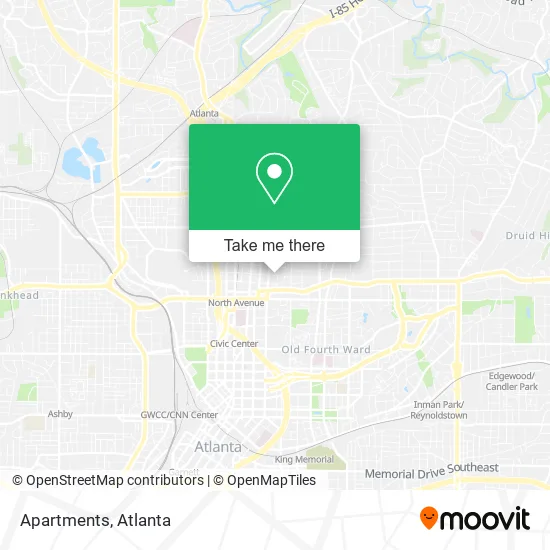 Apartments map