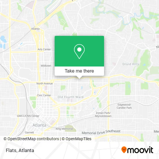 Mapa de Flats