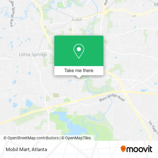 Mapa de Mobil Mart