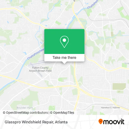 Glasspro Windshield Repair map