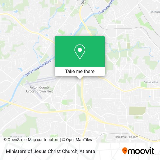 Ministers of Jesus Christ Church map