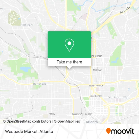 Westside Market map
