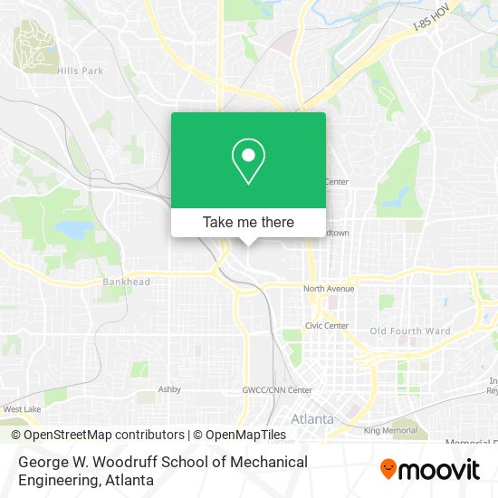 George W. Woodruff School of Mechanical Engineering map
