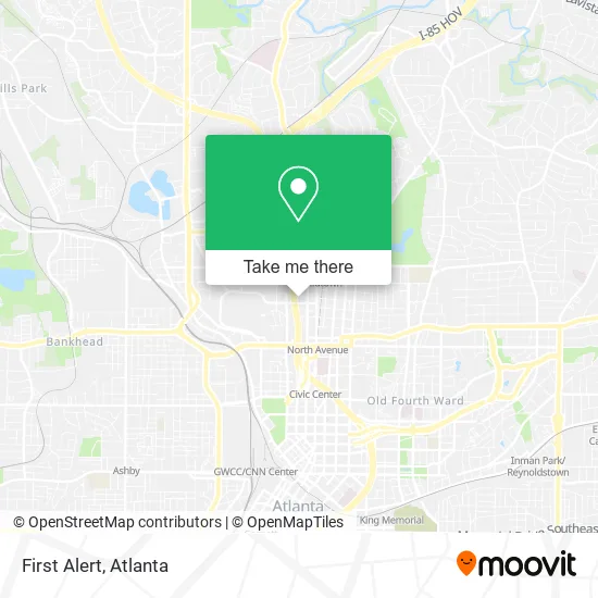 First Alert map