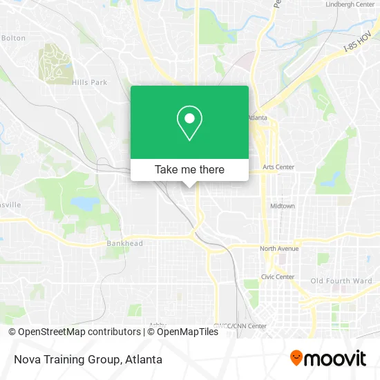 Nova Training Group map