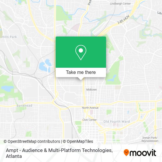 Ampt - Audience & Multi-Platform Technologies map