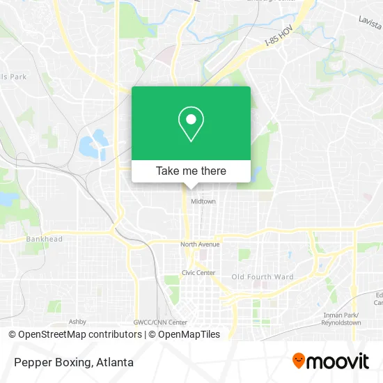Mapa de Pepper Boxing