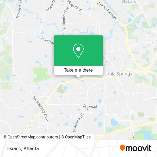 TEXACO map