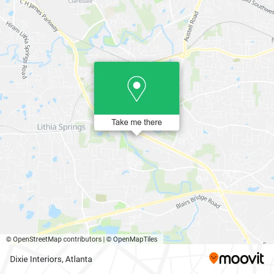 Mapa de Dixie Interiors
