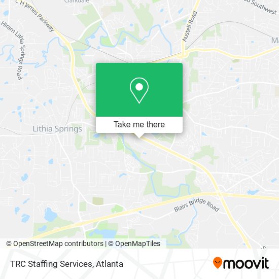 TRC Staffing Services map