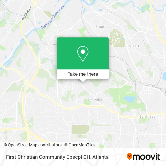 First Christian Community Epscpl CH map