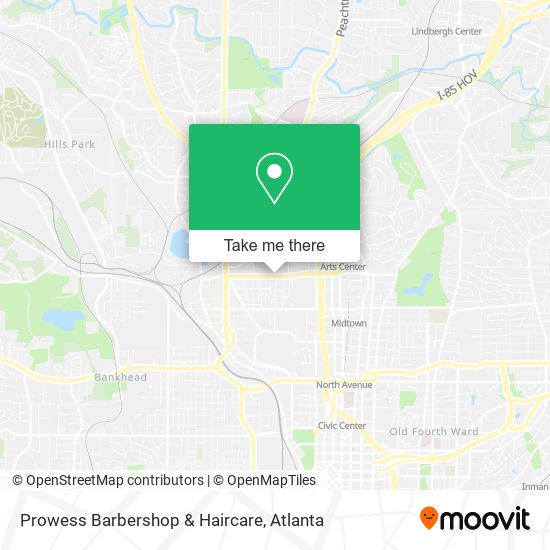 Mapa de Prowess Barbershop & Haircare