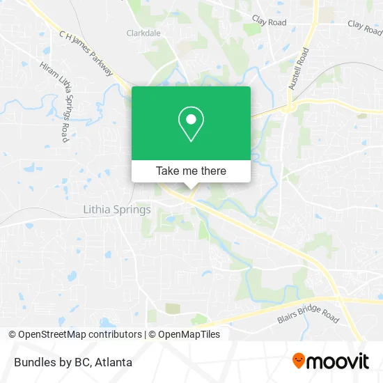 Mapa de Bundles by BC