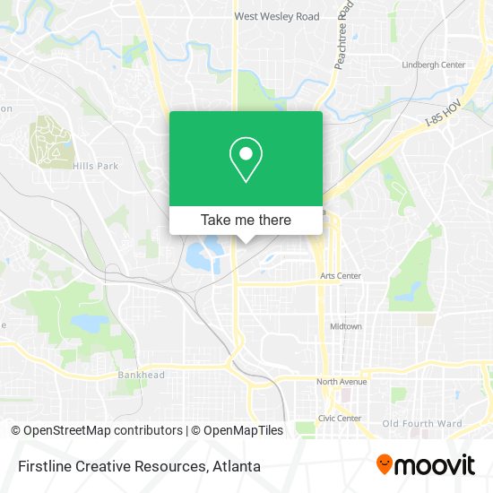 Firstline Creative Resources map