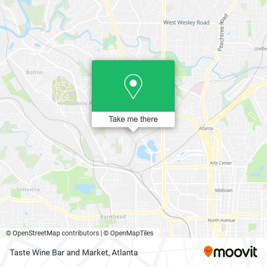 Mapa de Taste Wine Bar and Market